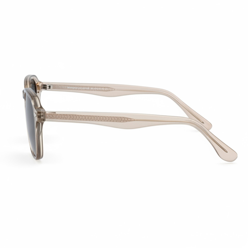 Monture lunettes de soleil transparente finition brillante