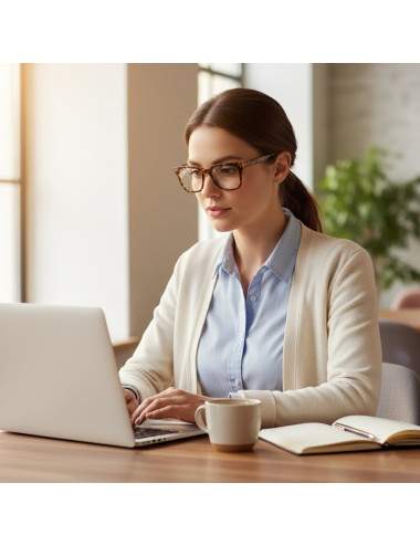 Office computer progressive glasses intermediate vision