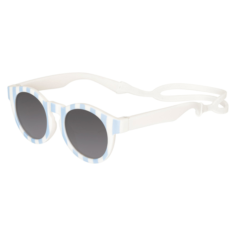 Sailor style baby sunglasses blue white 1-2 years