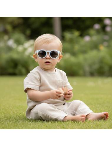 Unbreakable toddler sunglasses nautical style