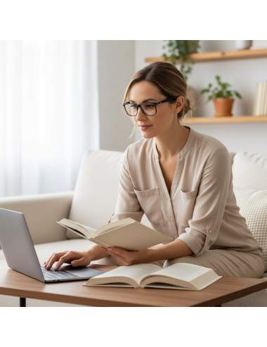 Multidistance reading glasses for everyday visual comfort