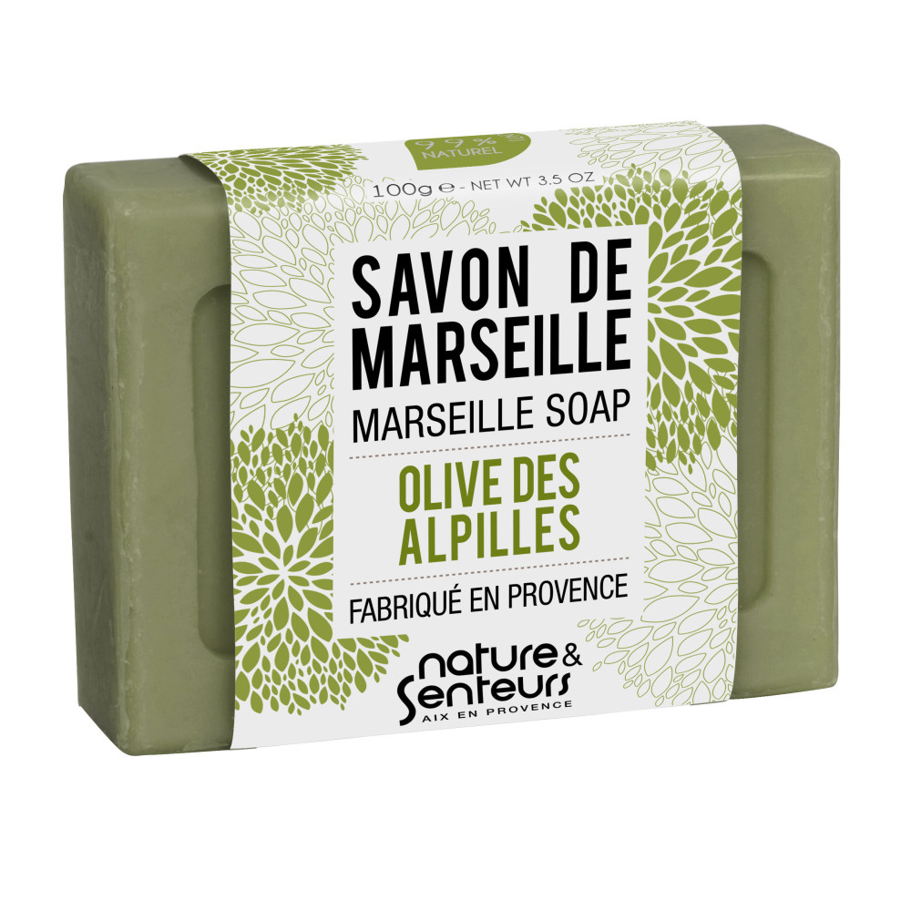 Savon de Marseille parfumé à l'olive des Alpilles