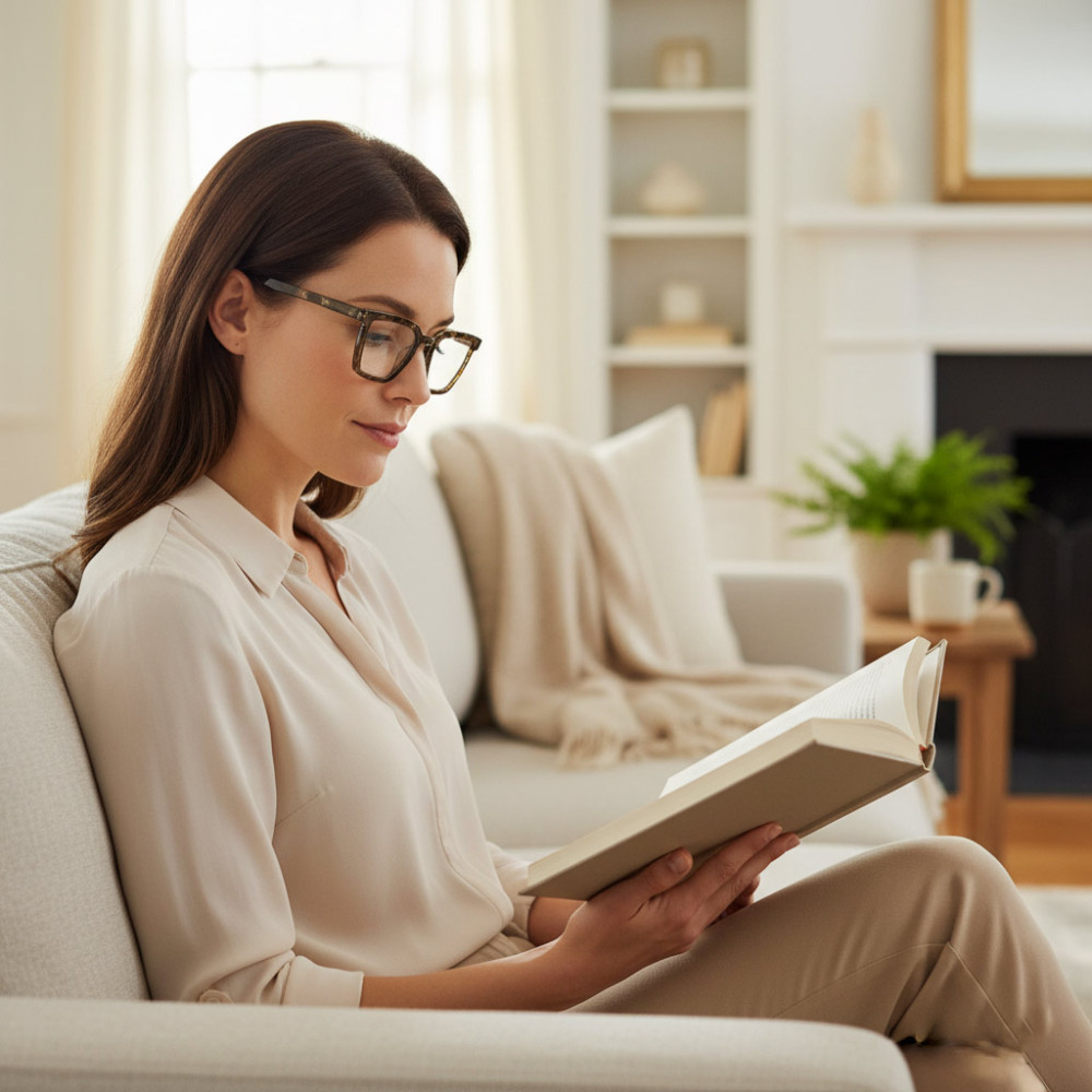 Multidistance reading glasses
