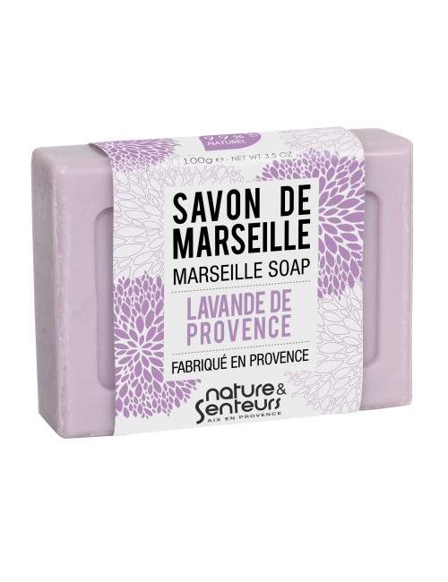 Savon de Marseille parfumé à la lavande de Provence