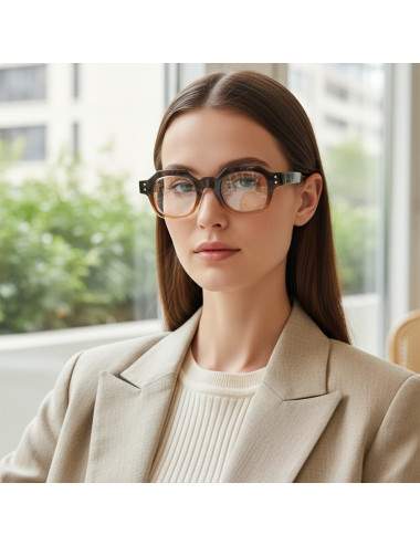 Détail monture lunettes de lecture femme