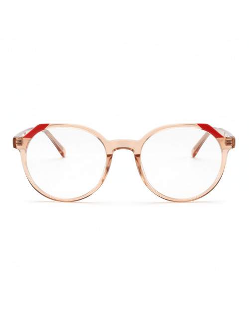 Lunettes de lecture multidistance rondes transparentes