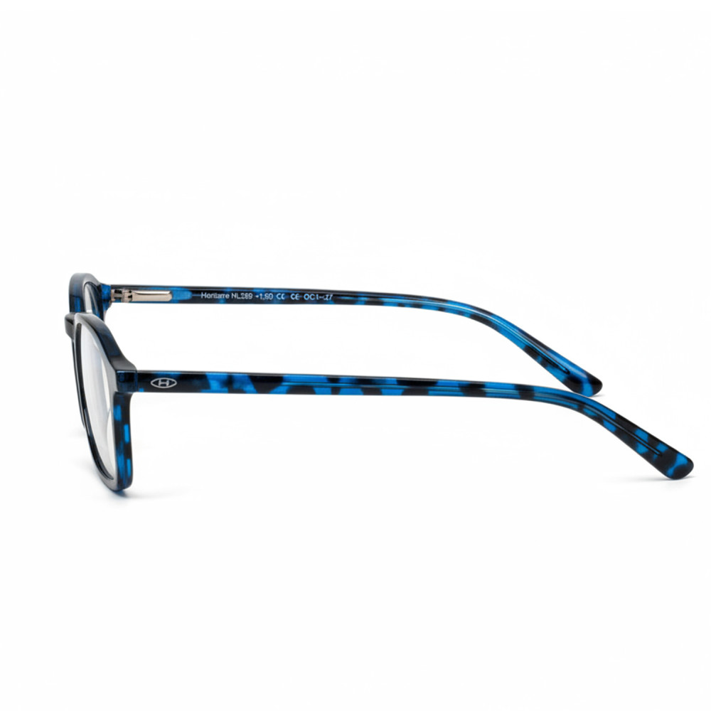 Lunettes de lecture homme design classique bleu