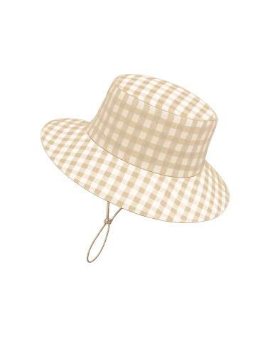 Chapeau anti-UV bébé UPF 50+ beige