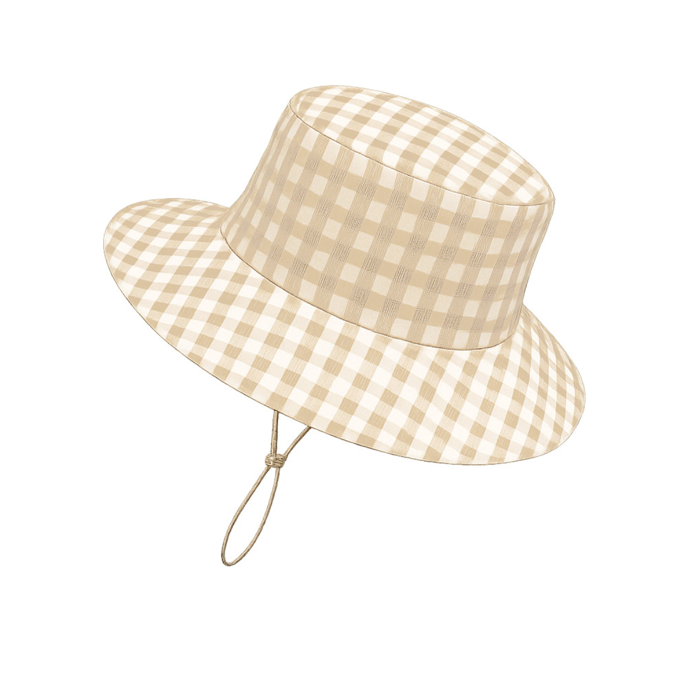 Chapeau anti-UV bébé UPF 50+ beige