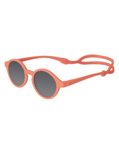 Flexible kids sunglasses terracotta frame