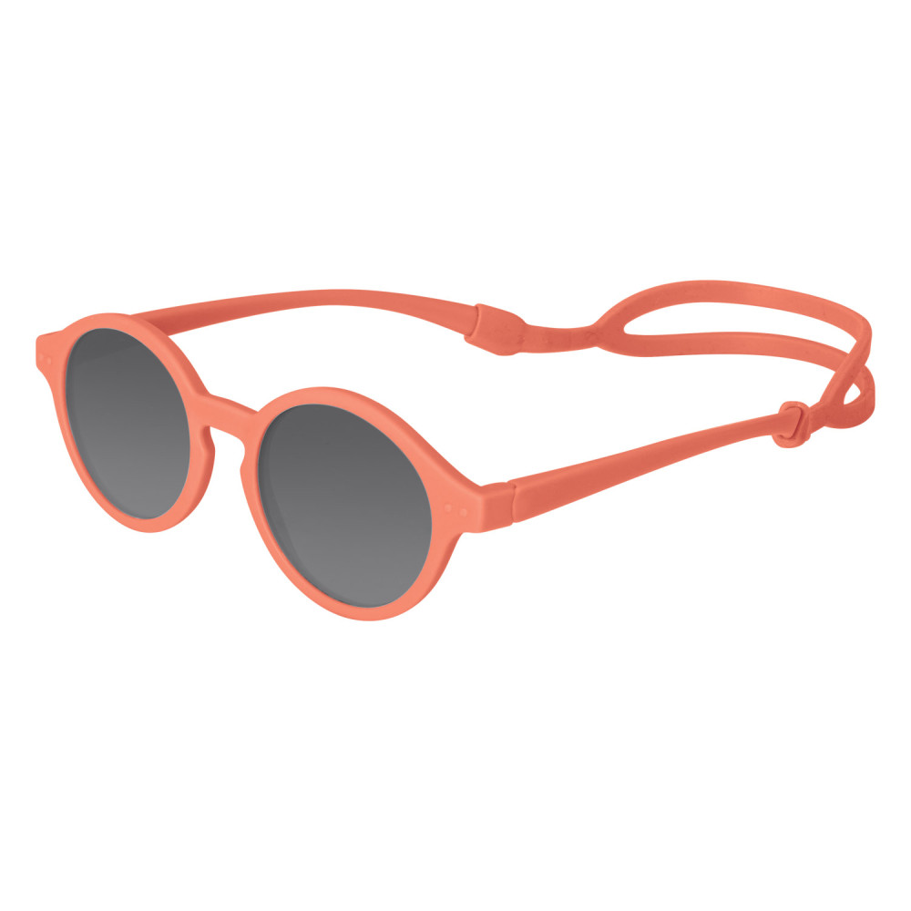 Flexible kids sunglasses terracotta frame