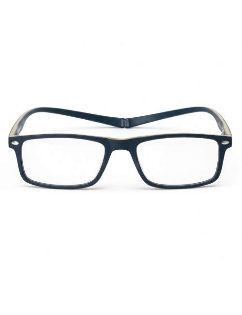 Magnetic reading glasses - FIDELIA rectangular - Bleu