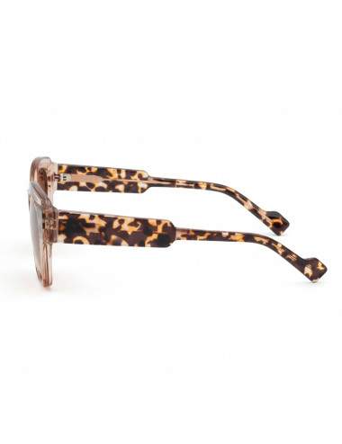 Lunettes de soleil femme monture plastique brillante