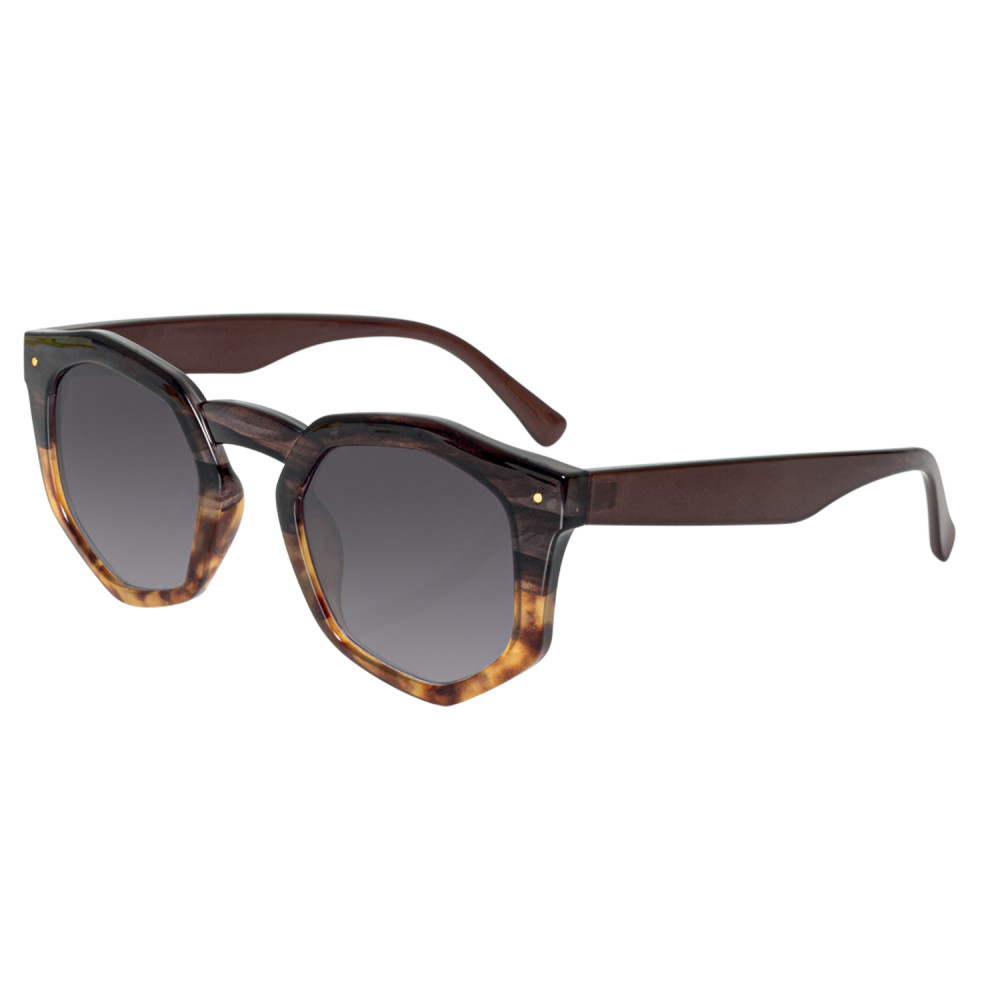 Lunettes de soleil femme monture écaille élégante