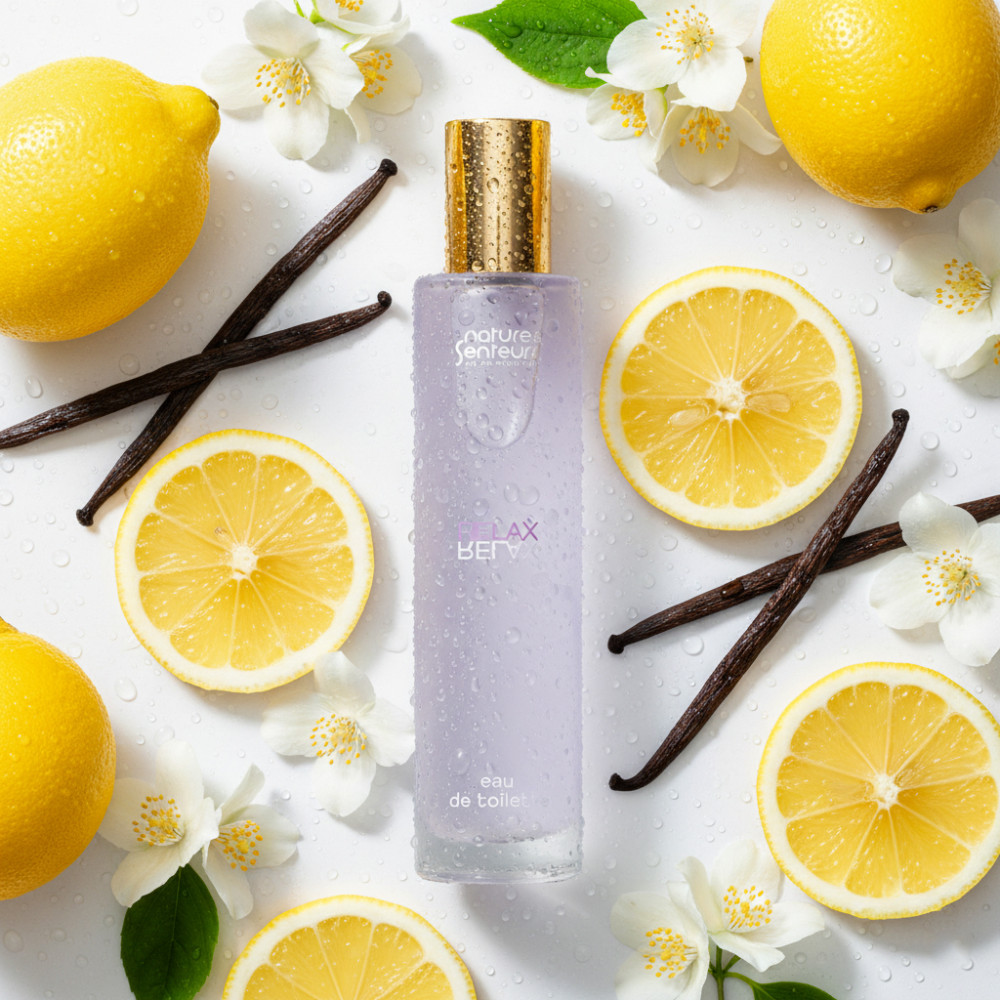 Aromachology eau de toilette for relaxation and comfort