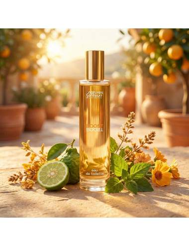 Parfum énergie et vitalité aux agrumes et vétiver
