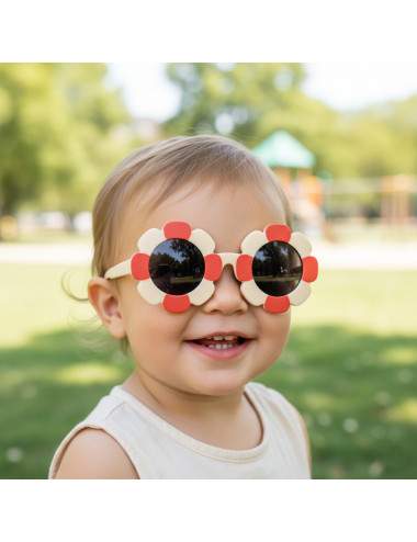 Flexible TPEE frame children sunglasses category 3