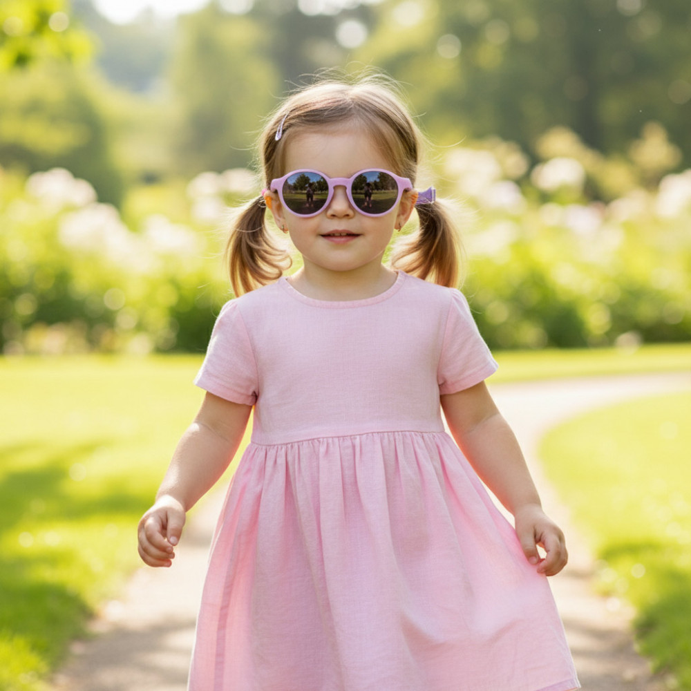 Lunettes soleil enfant élastique maintien CAT 3 UV 100%