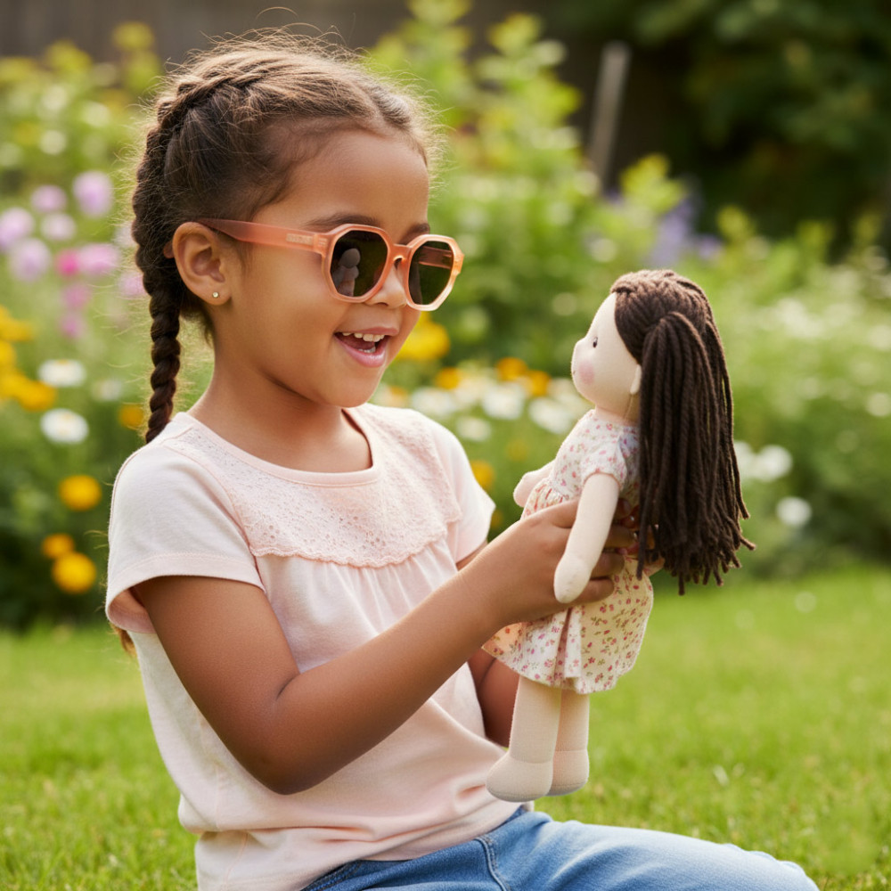 children sunglasses UV 100% smoke lenses