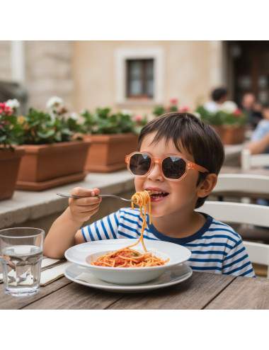 lunettes soleil enfant géométriques tendance