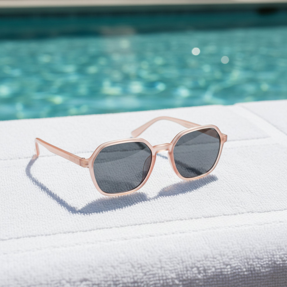 kids sunglasses 6-8 years sand nude