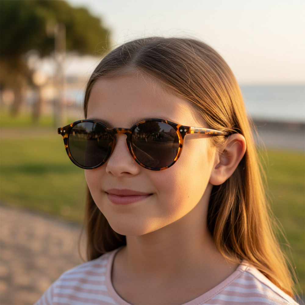 Children tortoise sunglasses UV400