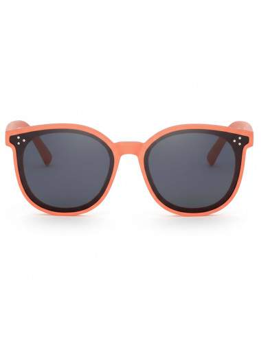 Lunettes de soleil enfant 9-12 ans orange corail catégorie 3