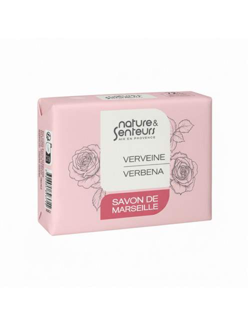 Savon de Marseille parfumé à la rose - 100 g