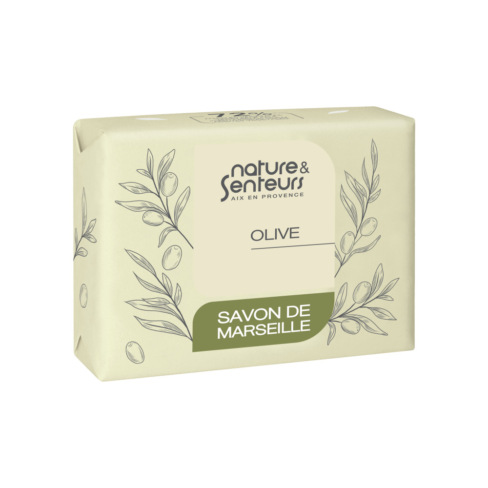 savon de Marseille olive 100g huiles végétales Provence