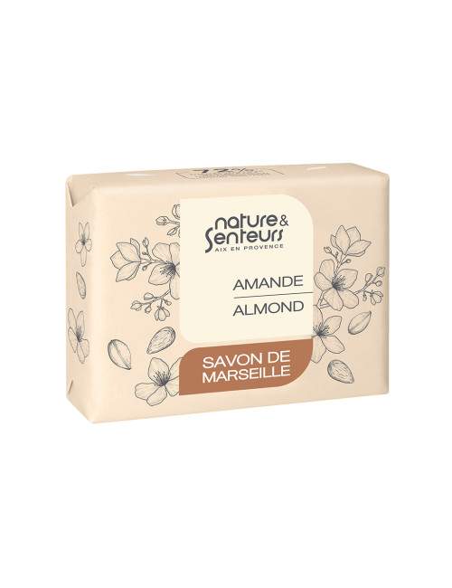 Marseille Soap with Sweet Almond Fragrance - 100g
