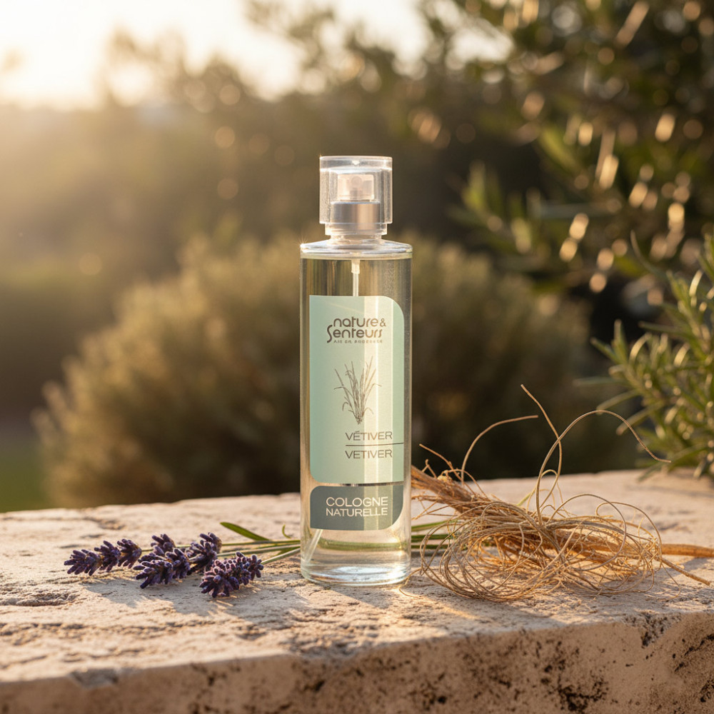 Vetiver lavender cologne 100ml aromatic fresh scent