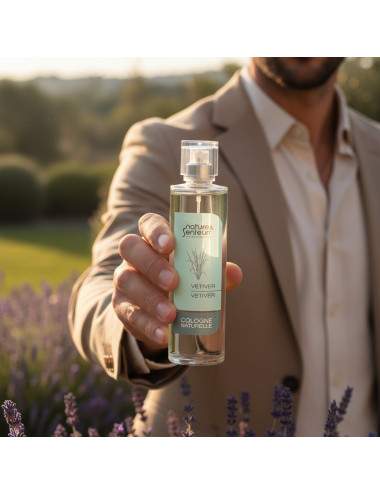 Parfum vétiver intense 100 ml fragrance fraîche et boisée
