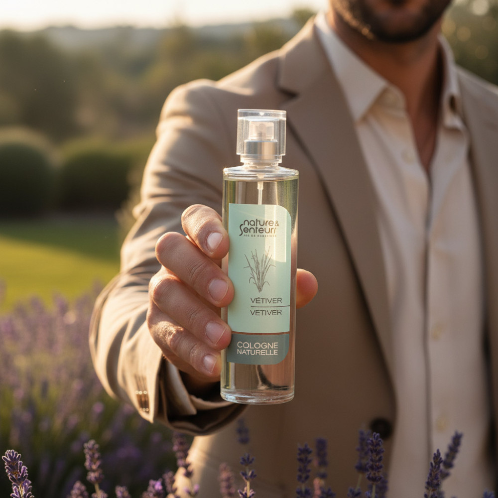 Parfum vétiver intense 100 ml fragrance fraîche et boisée