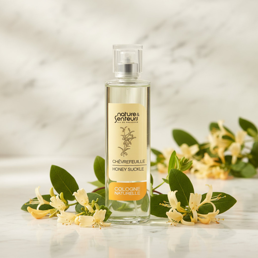 Honeysuckle woods eau de cologne 100 ml green floral fragrance