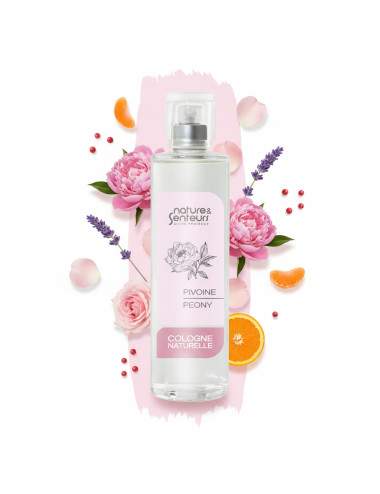 eau de cologne pivoine 100 ml notes fraîches et fleuries
