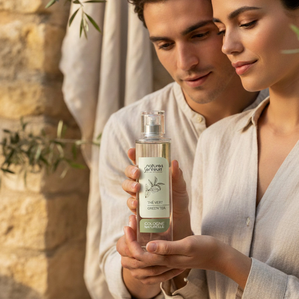 Cologne thé vert florale boisée musquée fabriquée en France