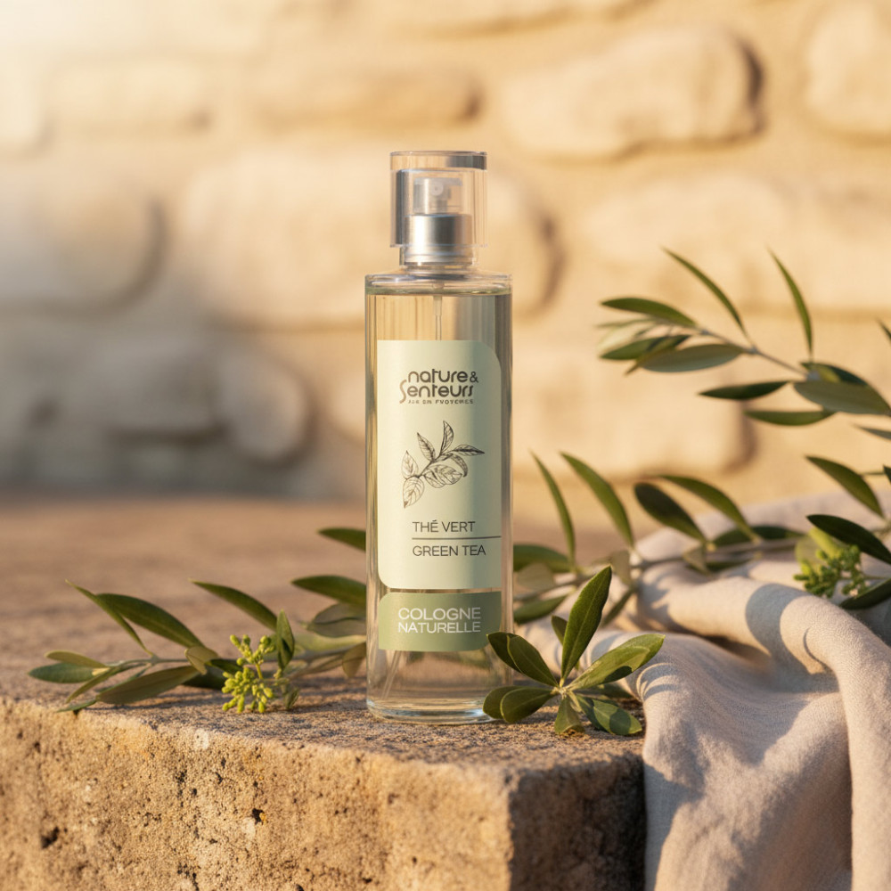 Green tea spring eau de cologne 100 ml unisex fresh floral scent