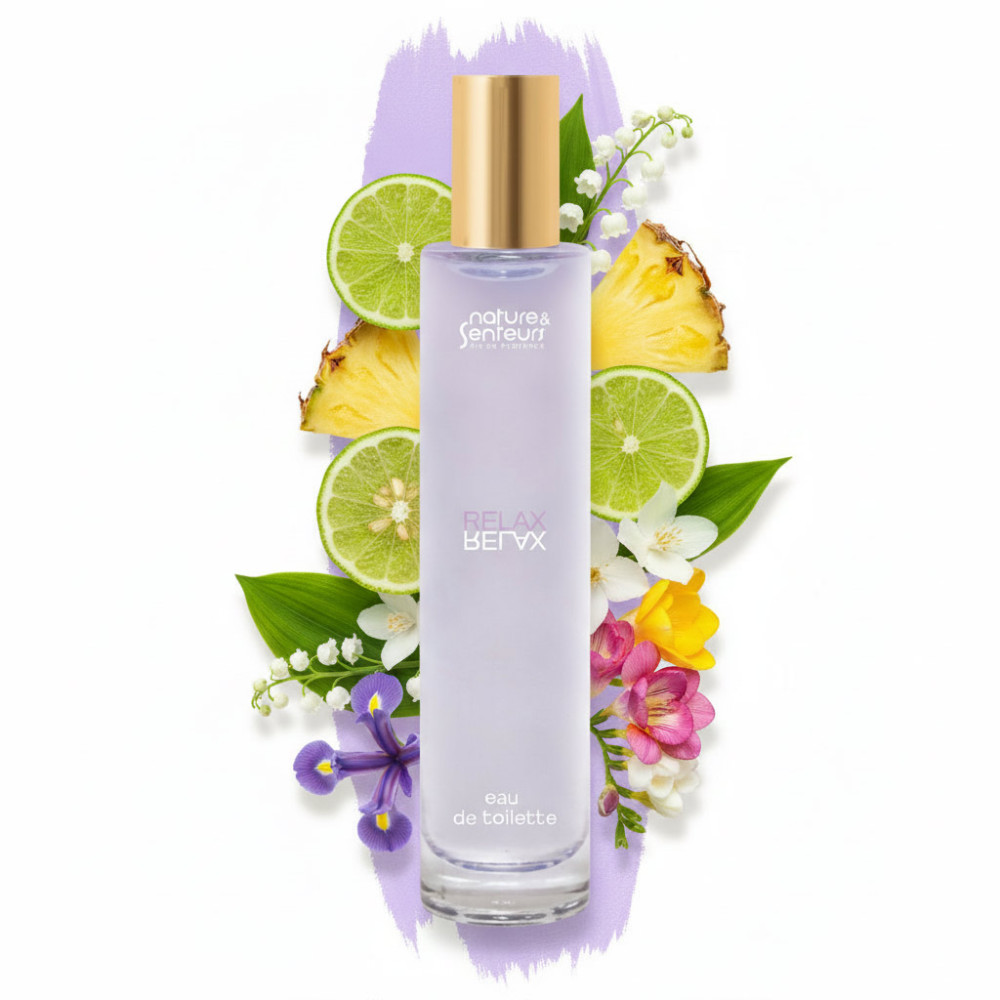 Aromachology eau de toilette for relaxation and comfort