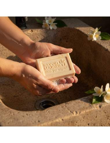 jasmine Marseille soap 100g vegetable oils Provence