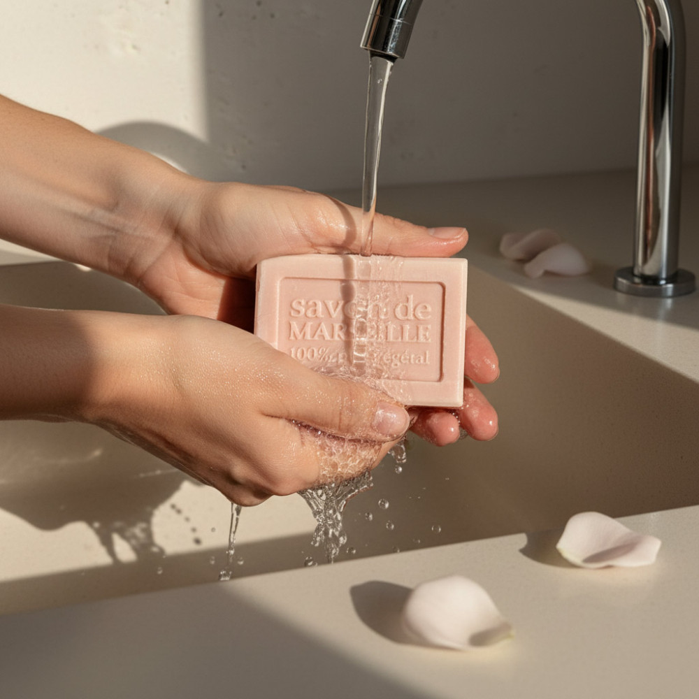 rose hand and body soap France
