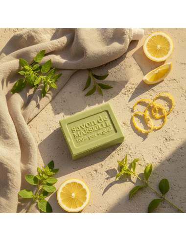 natural verbena soap 72 percent vegetable oils