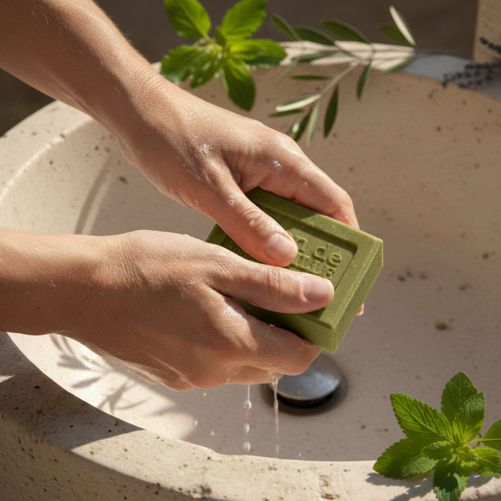 savon mains corps verveine naturel Provence