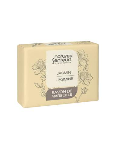 savon de Marseille jasmin 100g parfum floral