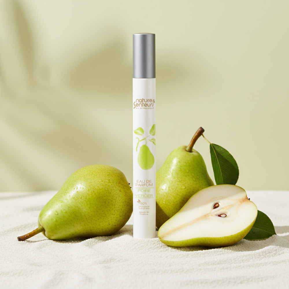 parfum poire rose pomme longue tenue