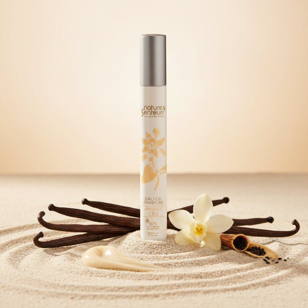 parfum vanille musc ambre fève tonka