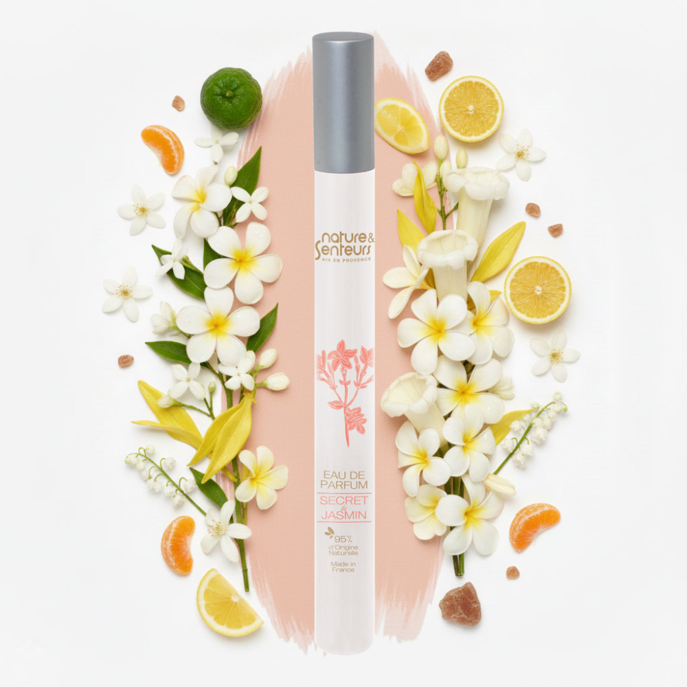 fresh jasmine floral fragrance portable