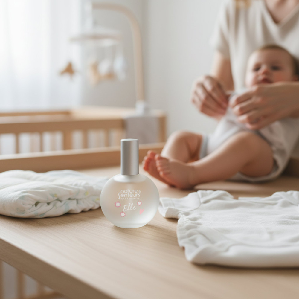 eau de senteur bébé utilisation quotidienne douce