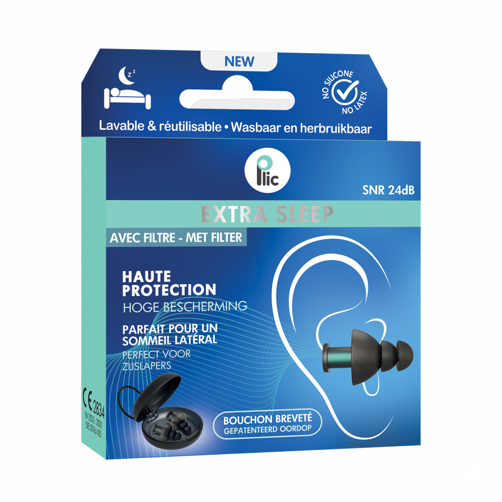 Earplugs with filter - Extra sleep