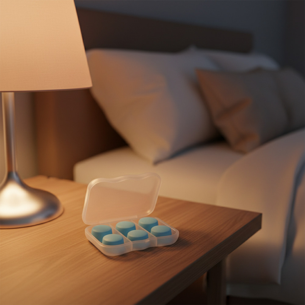 bouchons anti bruit silicone souple nuit