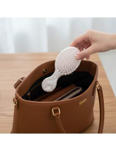 brosse cheveux acétate picots souples compacte